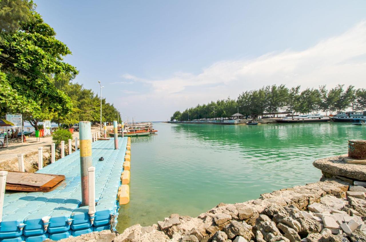 Guerilla Dive Lodge Pulau Pari Giacarta Esterno foto